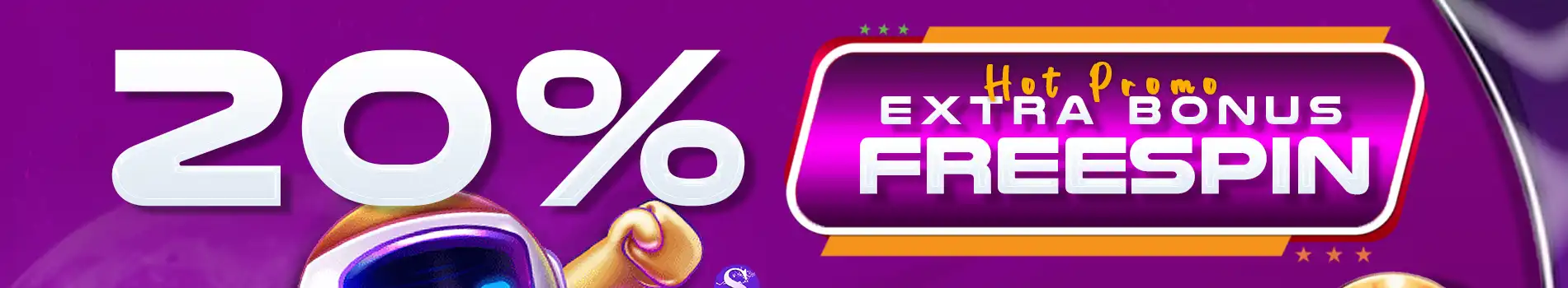 EVENT SLOT EXTRA BONUS FREESPIN 20%
